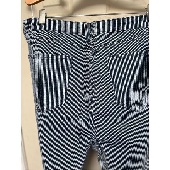 Vineyard Vines Jamie Railroad Stripe Jeans High Rise - Picture 6 of 6